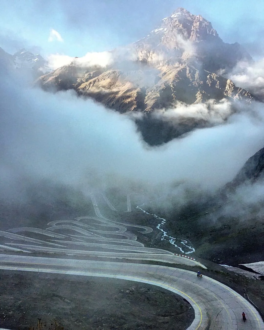 Cycling the Andes - be prepared for some climbing. 