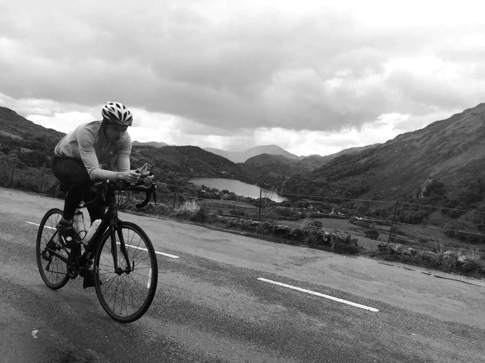 Eight hours on the bike flew by.