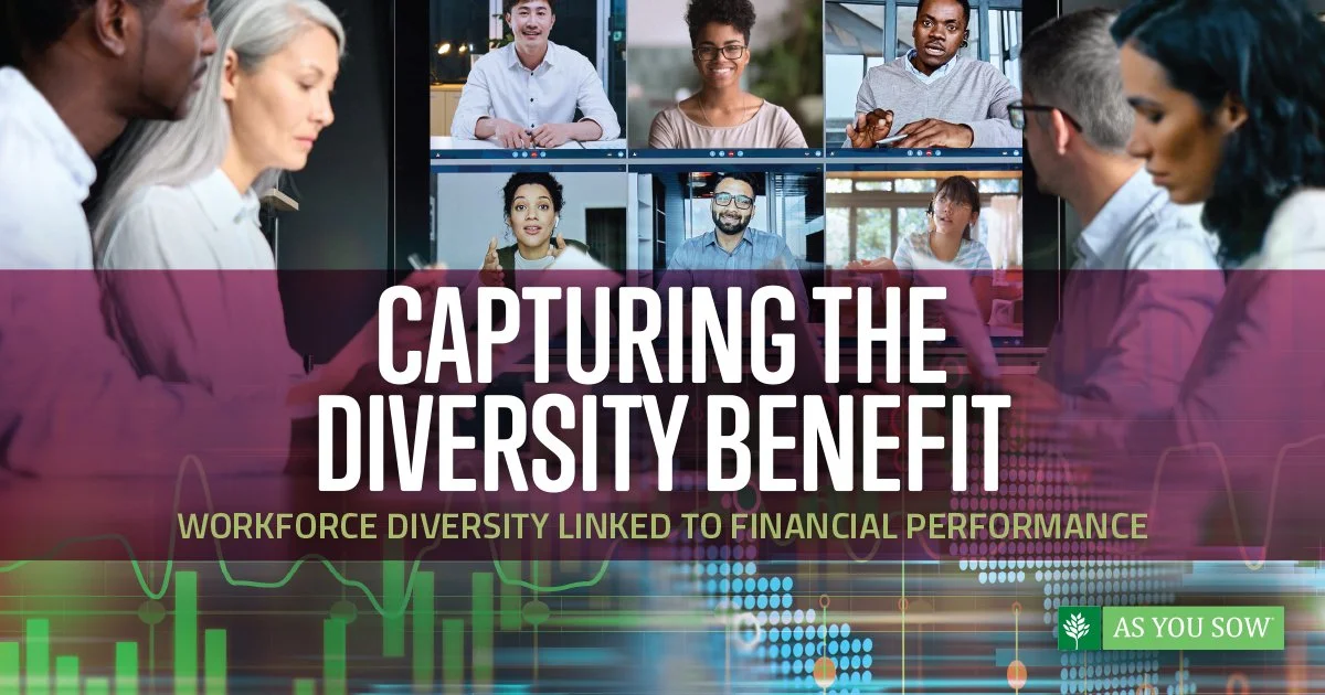 Webinar: 2026 Capturing the Diversity Benefit - Workforce Diversity Linked To Financial Performance
