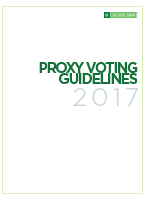 Proxy Voting Guidelines 2017