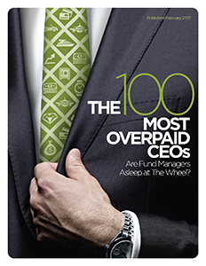 The 100 Most Overpaid CEOs 2017: Are Fund Managers Asleep at the Wheel?