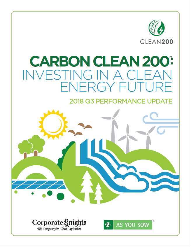 Clean200 2018 Q3 Update: Investing in a Clean Energy Future