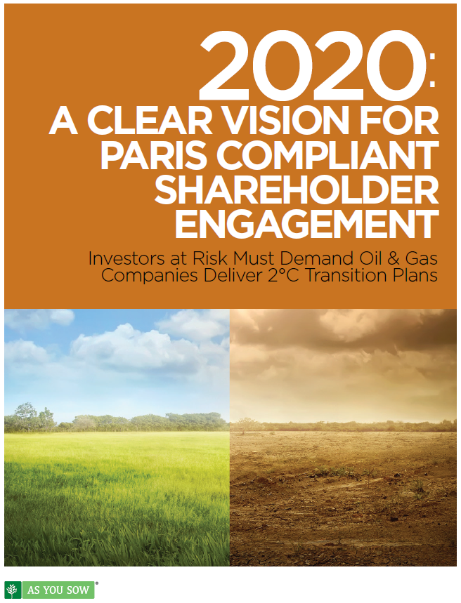 2020: A Clear Vision for Paris Compliant Shareholder Engagement