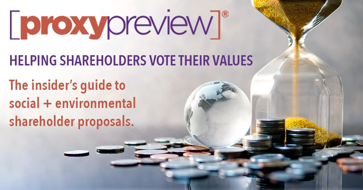 Proxy Preview 2020 Shows Jump in ESG Shareholder Proposals as SEC Prepares to Restrict Shareholder Rights