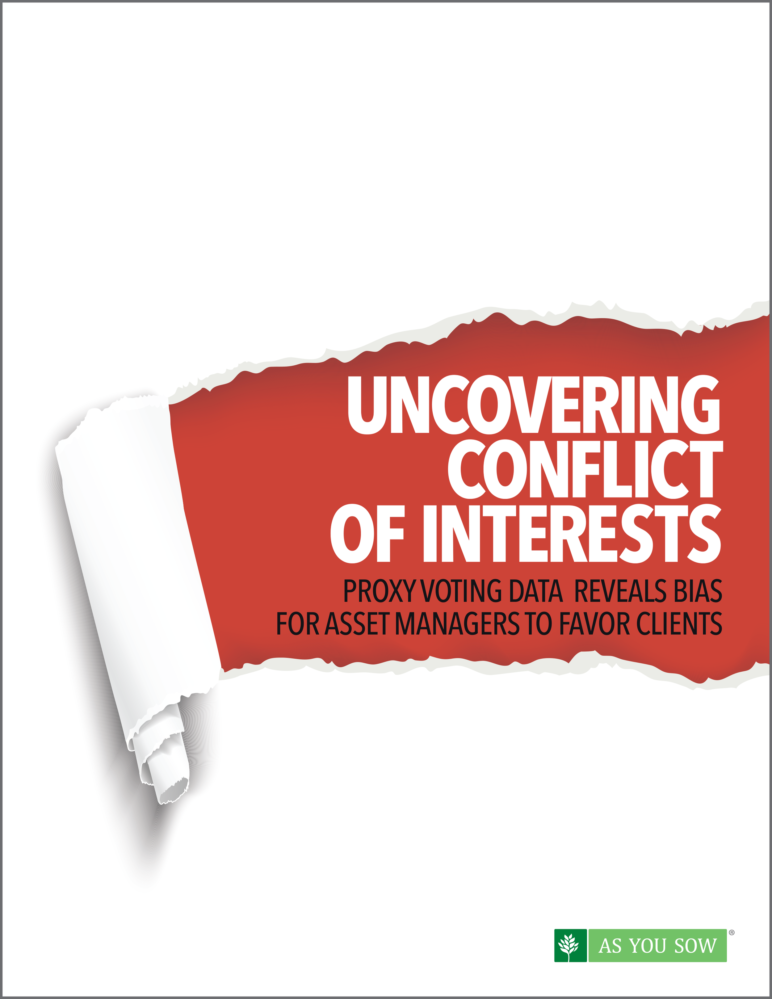 Uncovering Conflict of Interest