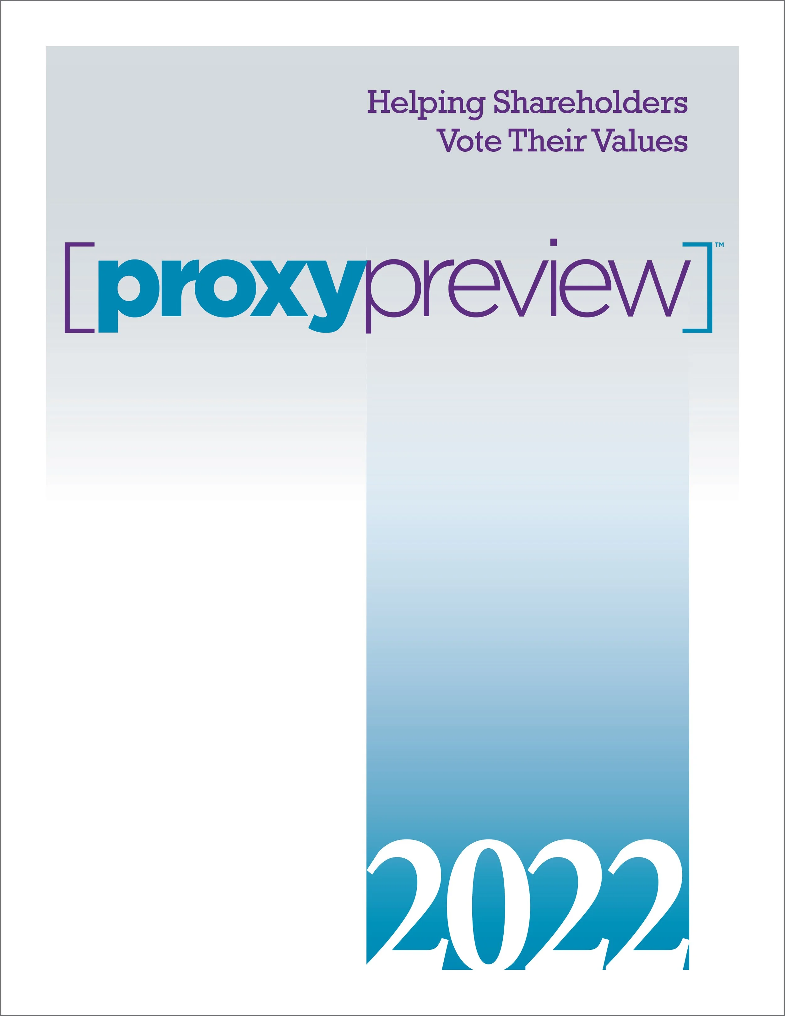 Proxy Preview 2022