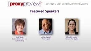 Webinar: 2023, Proxy Preview