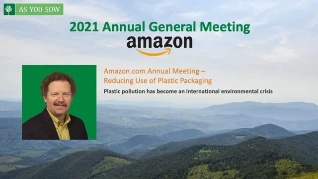 AGM: 2021, Amazon Annual General Meeting