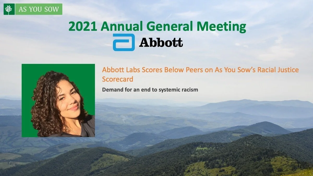 AGM: 2021, Abbott Labs Annual General Meeting