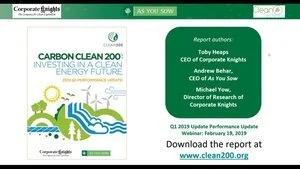 Webinar: 2019 Q1, Clean200