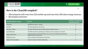 Webinar: 2017 Q3,  Clean200 