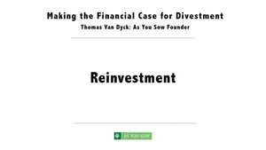 2015, Making the Financial Case for Divestment: Reinvestment