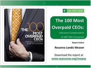 Webinar: 2015, The 100 Most Overpaid CEOs - Are Fund Managers Asleep at the Wheel?