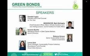 Webinar: 2014, Green Bonds -  Financing a Sustainable Future