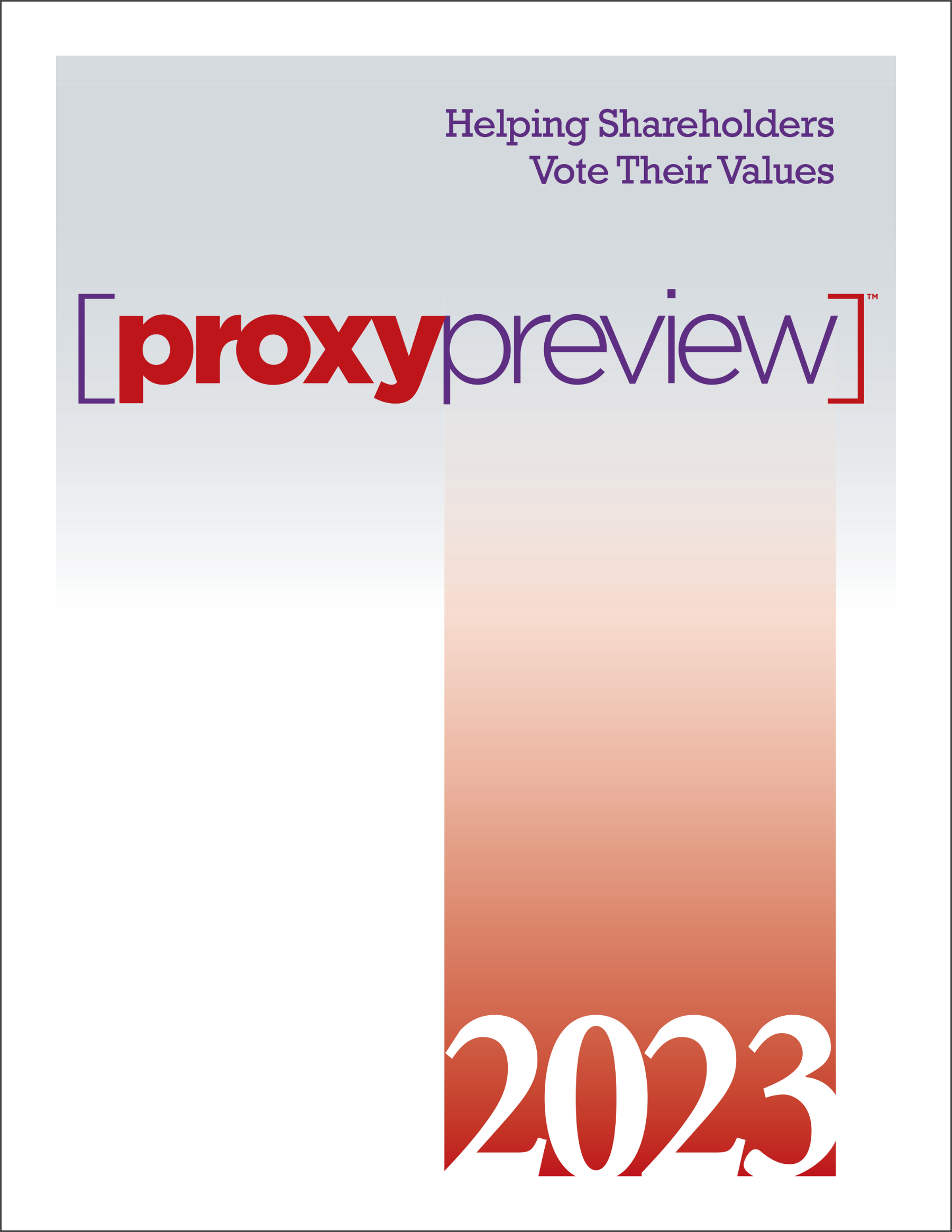 Proxy Preview 2023