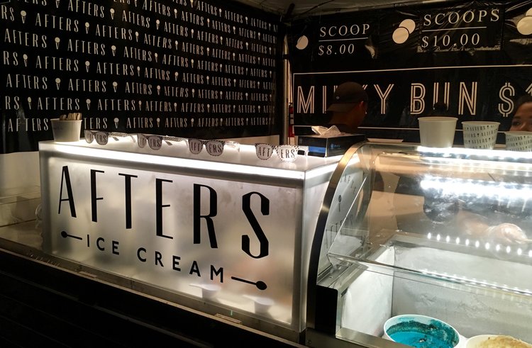 Afters Ice Cream Music Festival Set-Up
