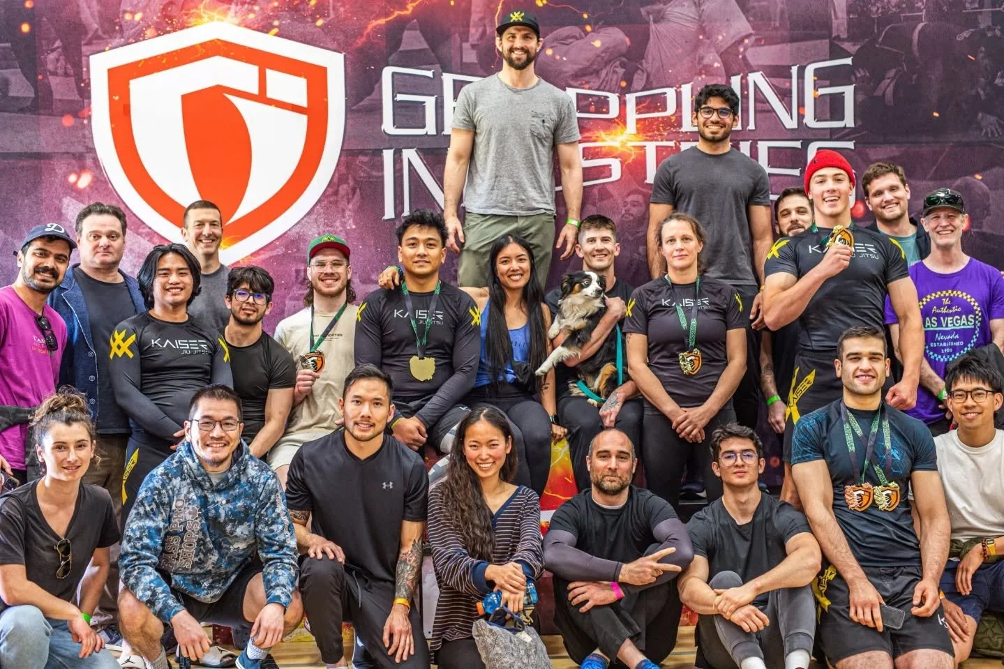 Competition Jiu Jitsu team