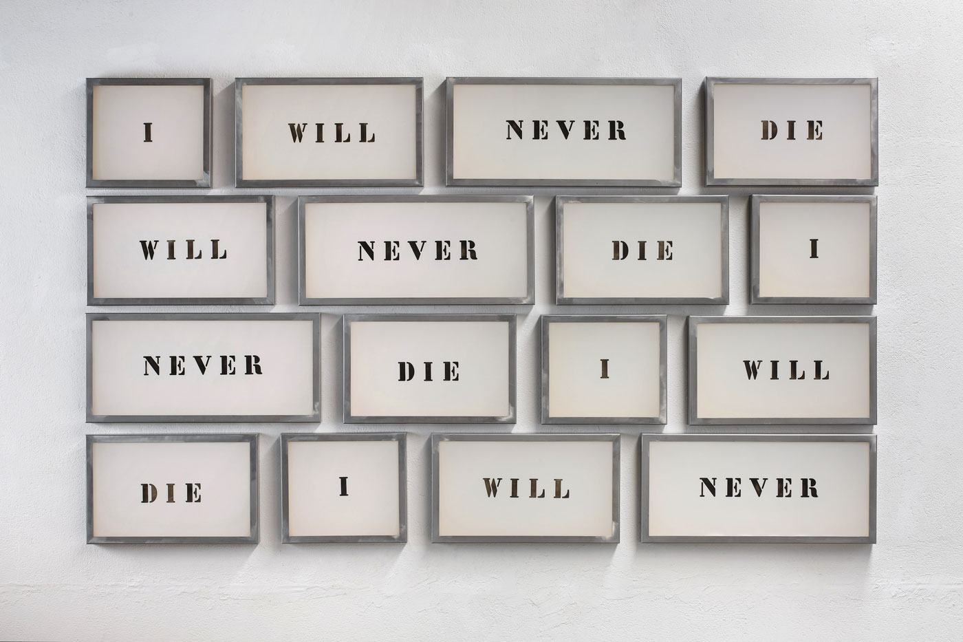 Jordi Tolosa, I will never die , 2009