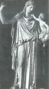 Rhea and her son Pluto
