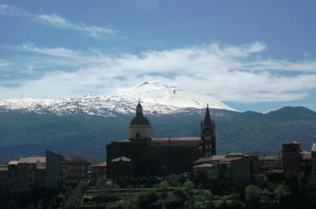 Santa Maria di Randazzo at the foot of Mt.Etna