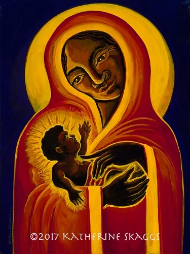  Black Madonna and Child