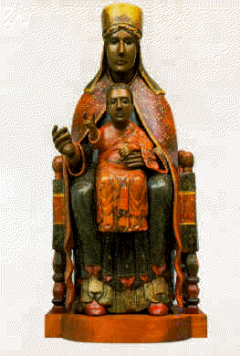 Our Lady of Tindari , Italy, "the Ethiopian", about 7th century