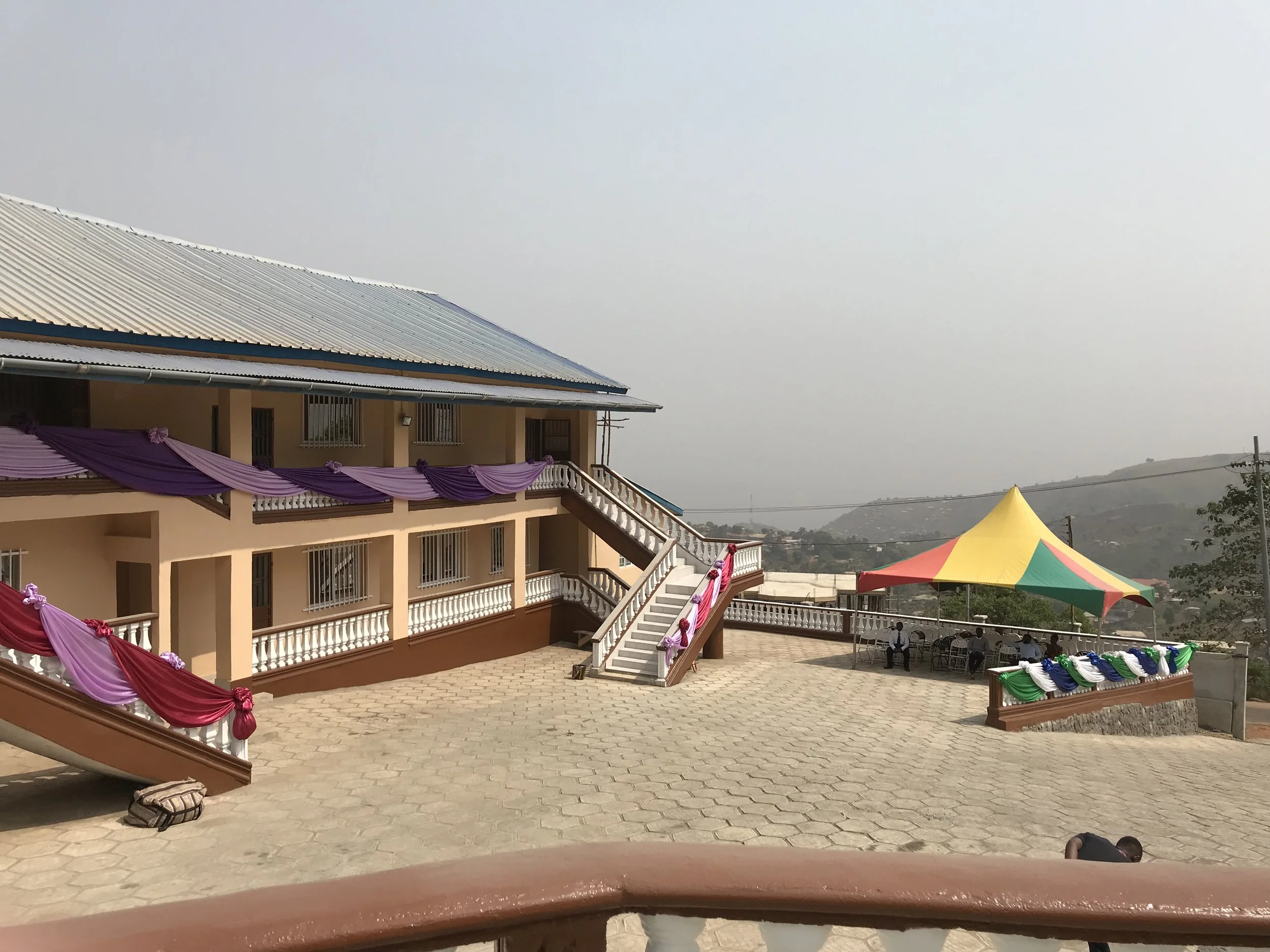  The UMU Bishop Wenner School of Theology from the vantage point of the amphitheater 