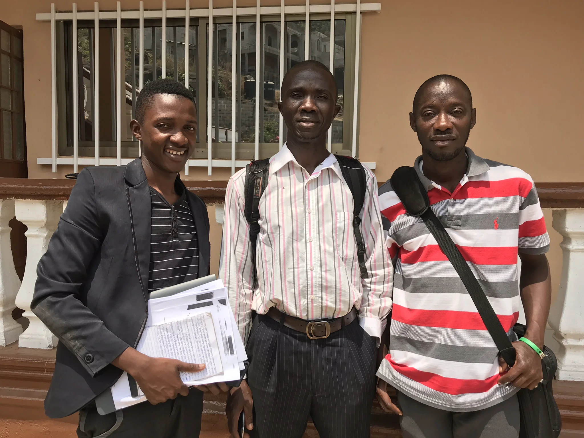 Students on the second day of their second semester at the Bishop Wenner School of Theology, UMUSL