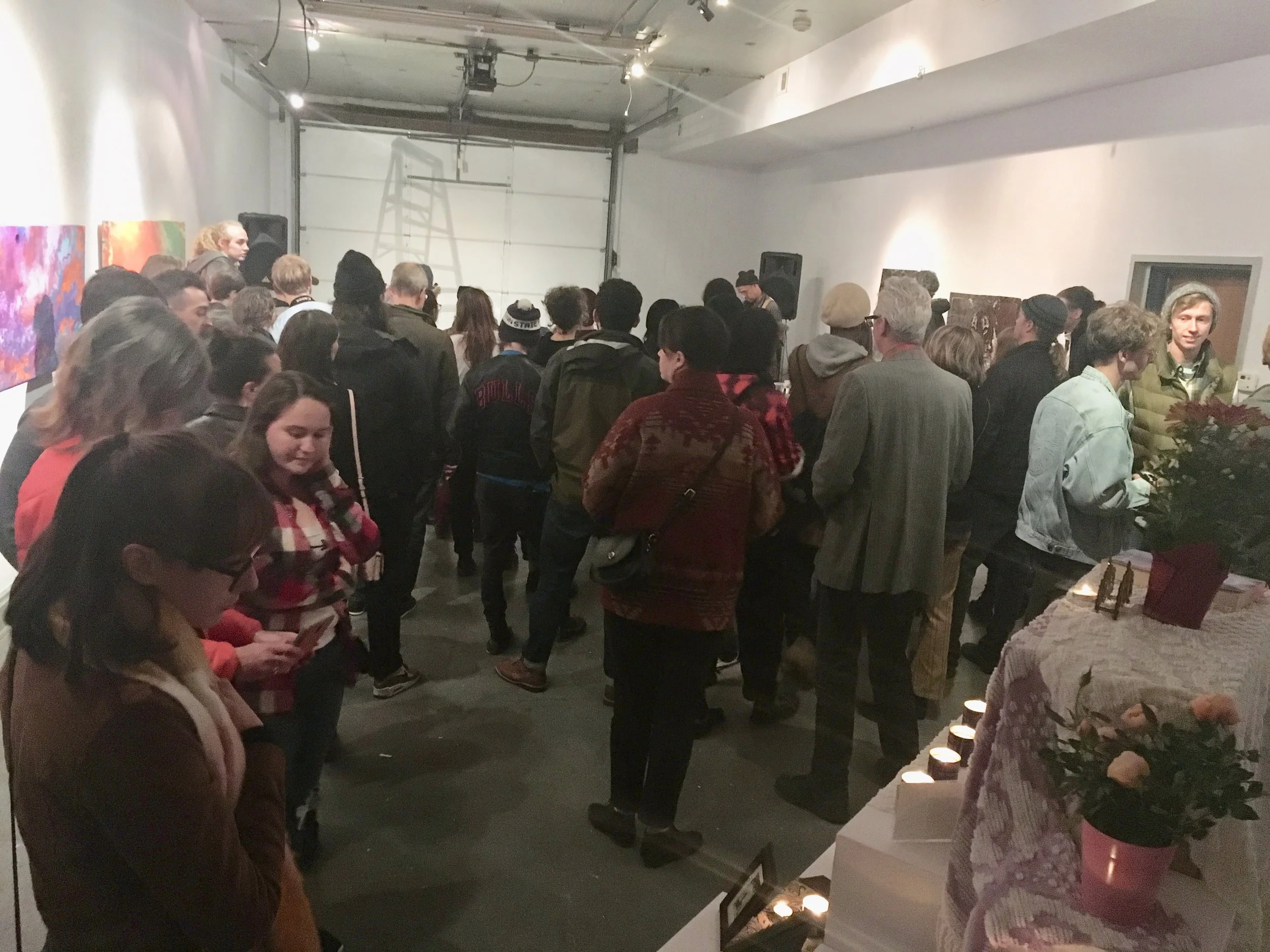 "Here & Now" group Pop up & "Tree of Life Altar"