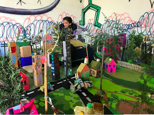 Tiny Town Collaboration with WAL &amp; Pasadena Museum of California Art
