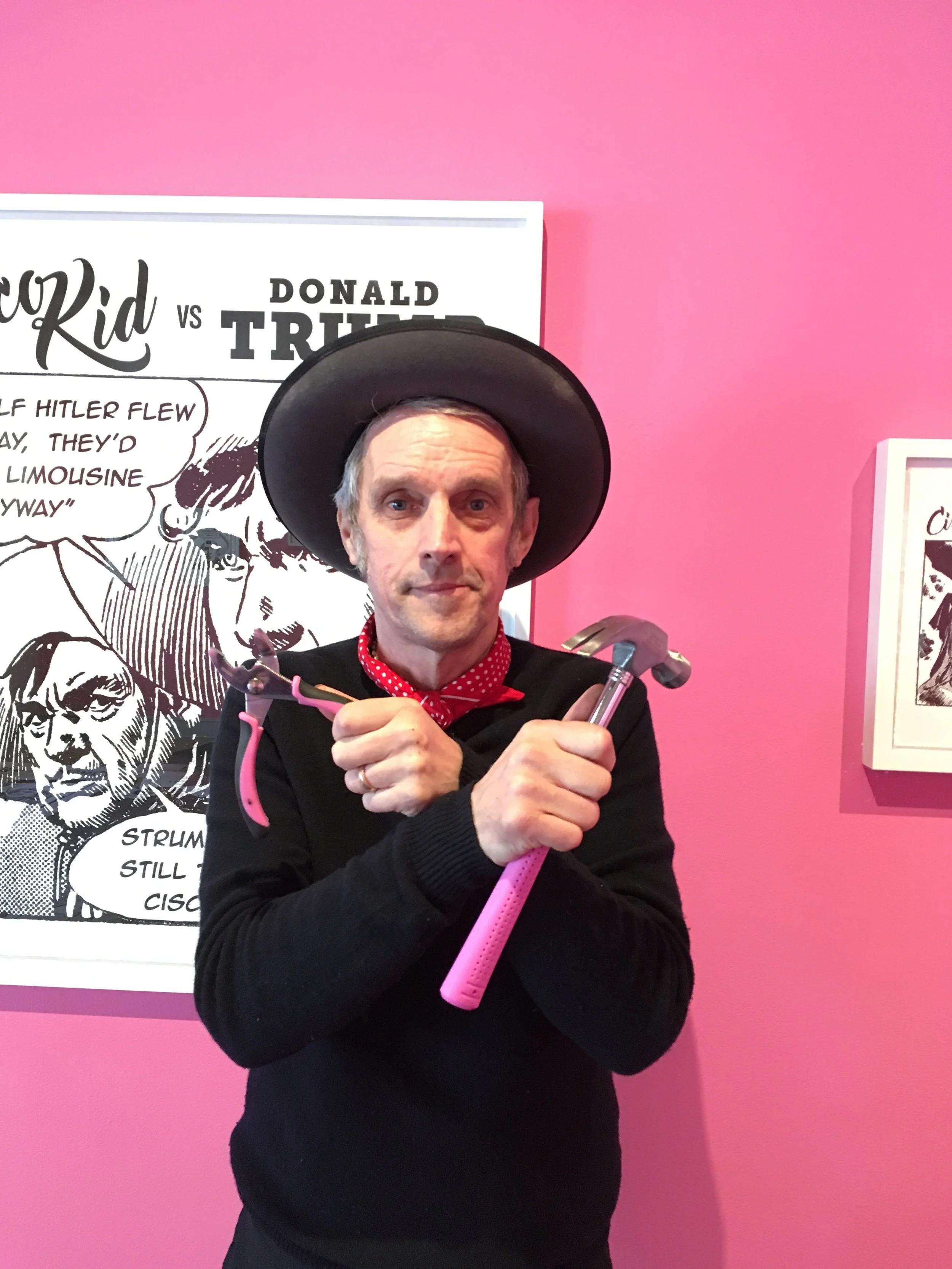 kosmo Vinyl splash of Pink Power on Pittsburgh Media