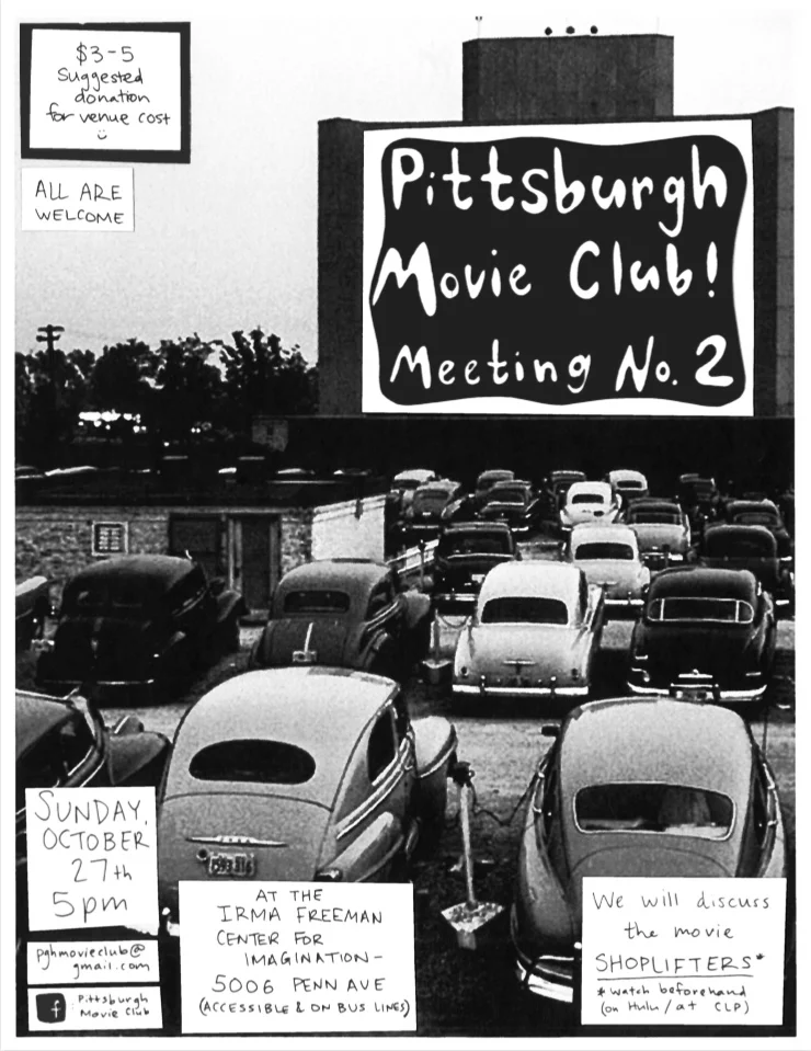 Pittsburgh Movie Club Meeting No. 2