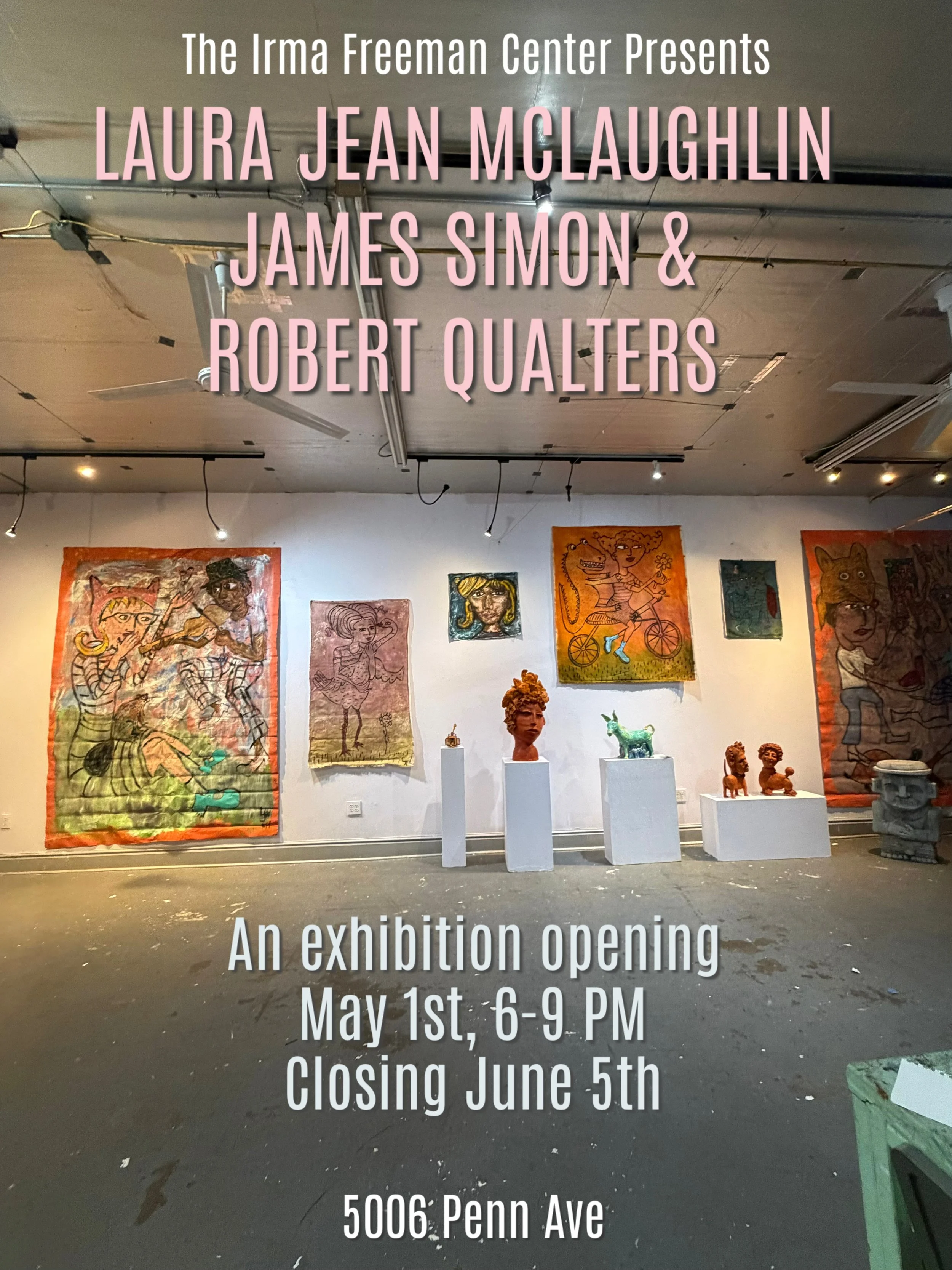 Laura Jean McLaughlin, James Simon, &amp; Robert Qualters