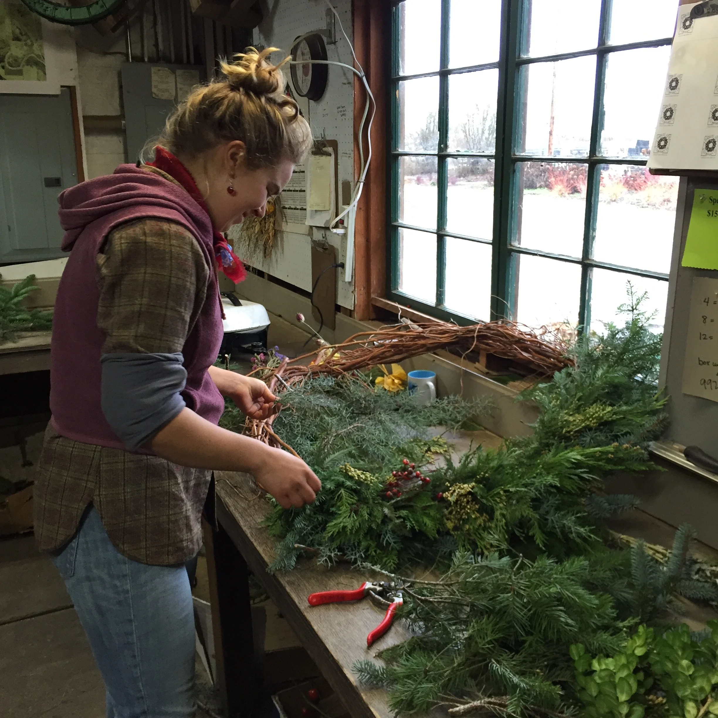 Wreath-making Workshops, December