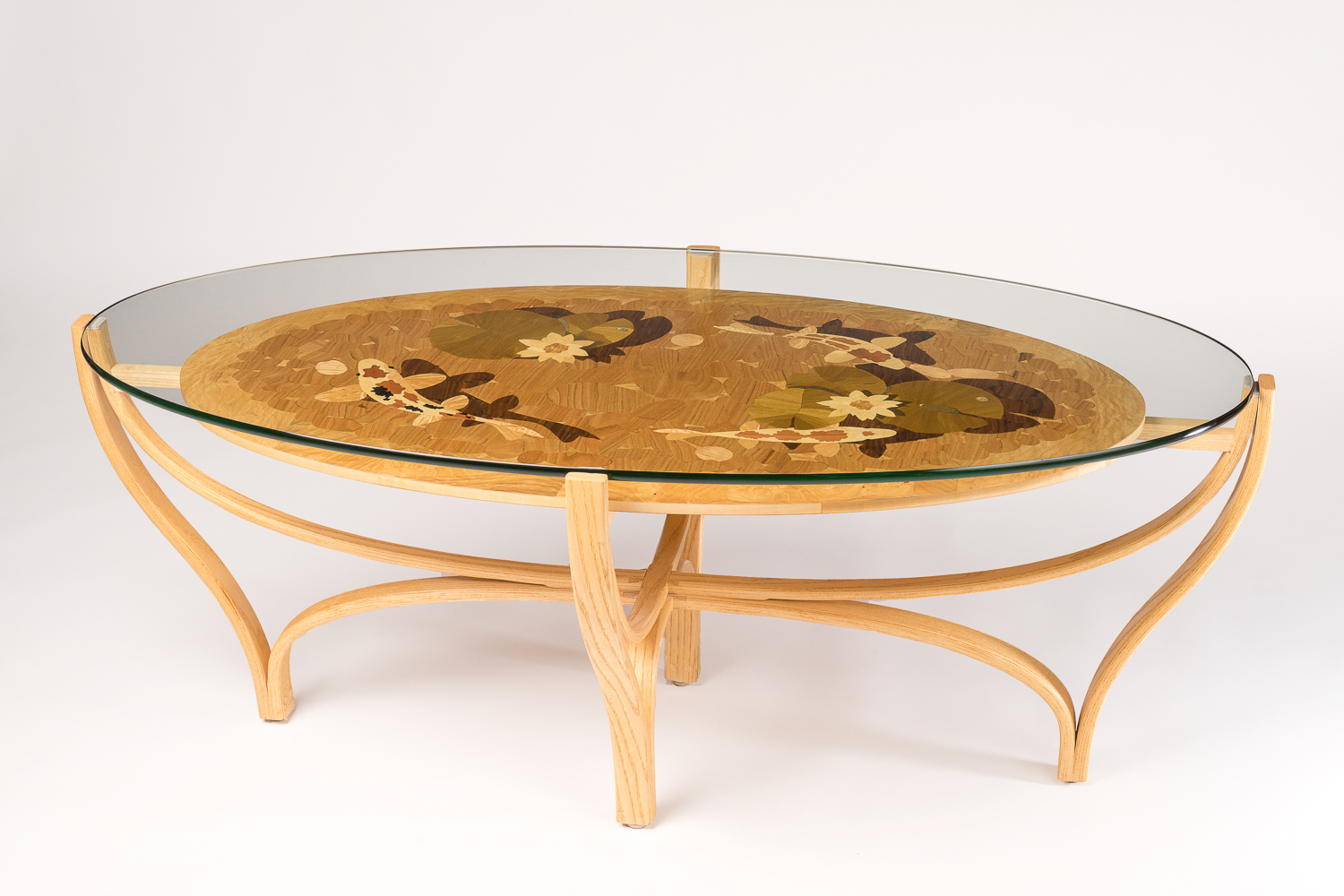 Koi Pond Coffee Table