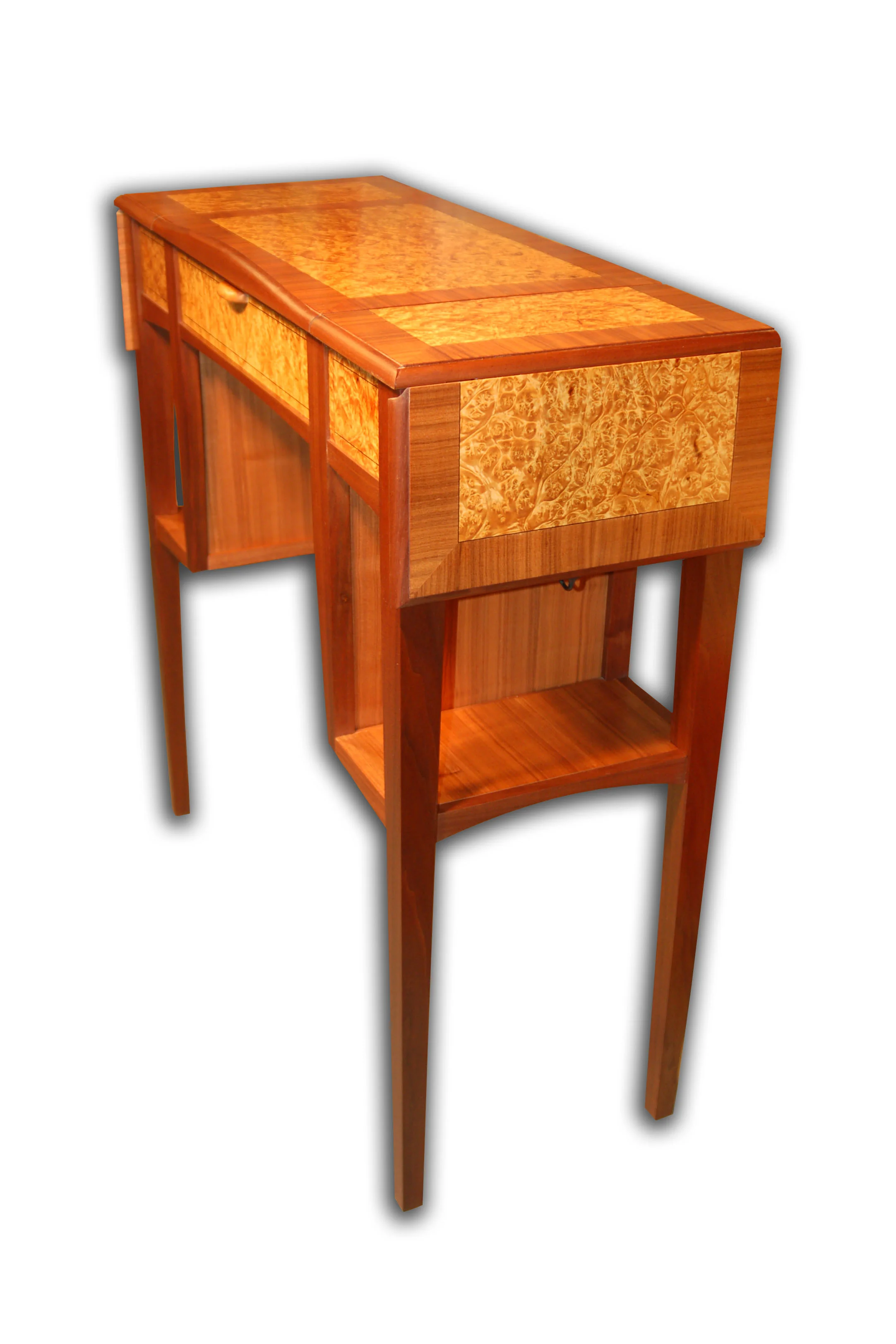 Giovaniello Standing Desk - Retracted Drop Leaves