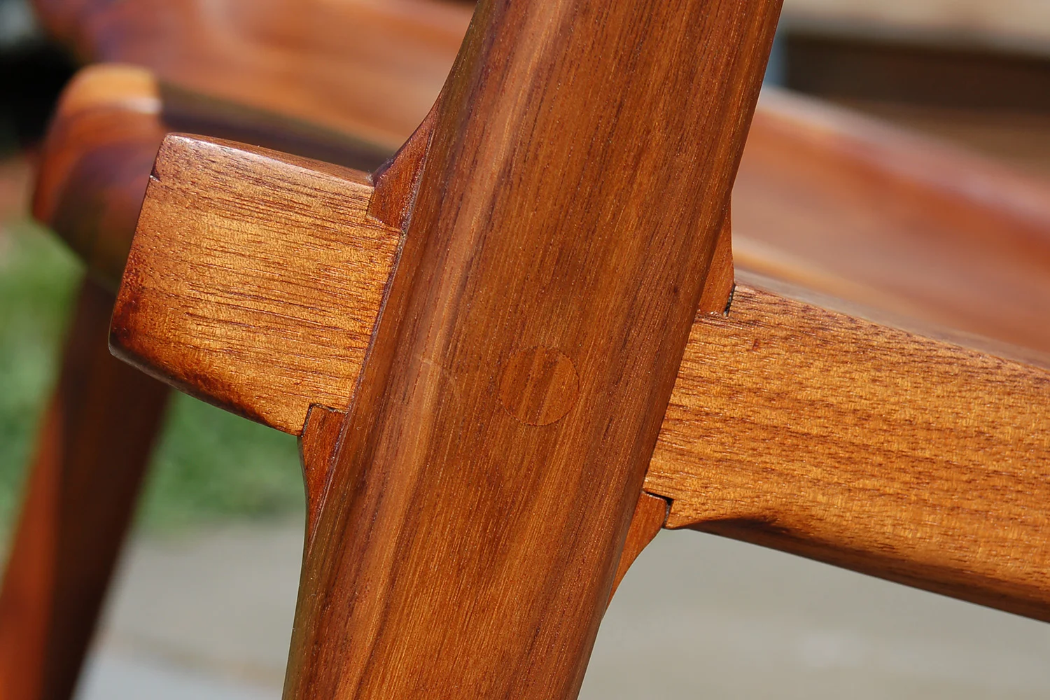 Maloof Rocking Chair - Joinery Detail