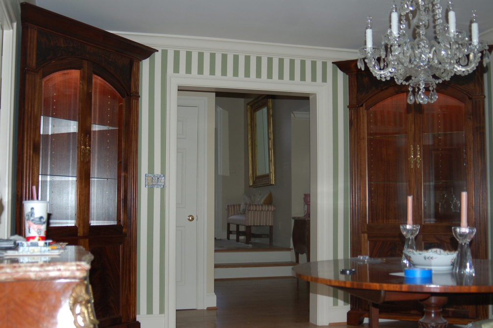 Corner Display Cabinet - The Pair