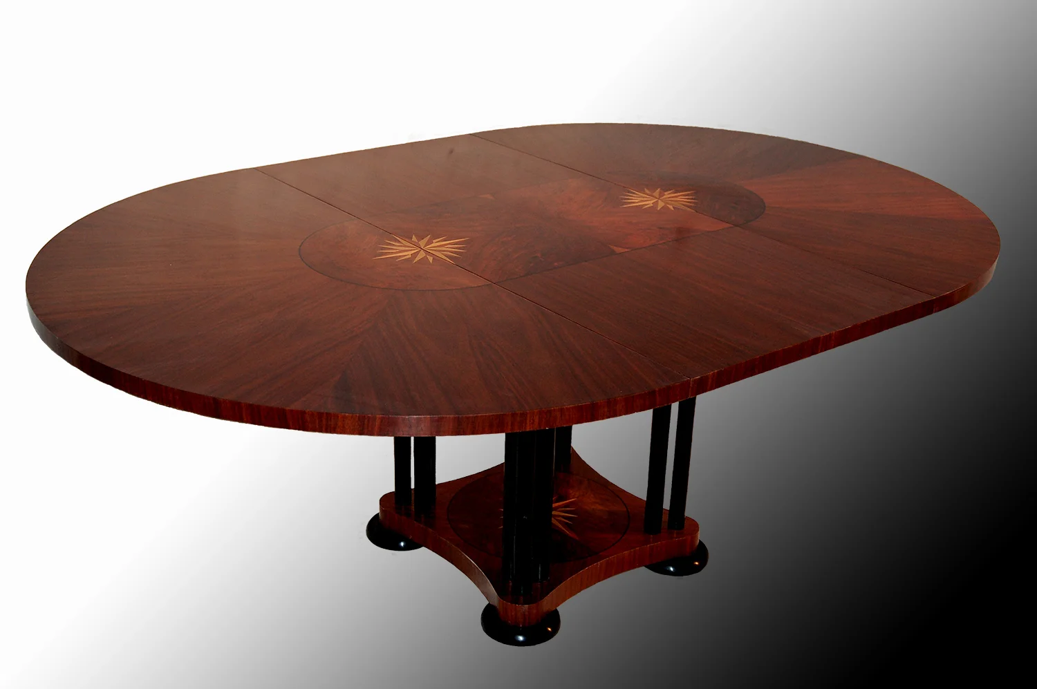 Compass Rose Dining Table with Leaf