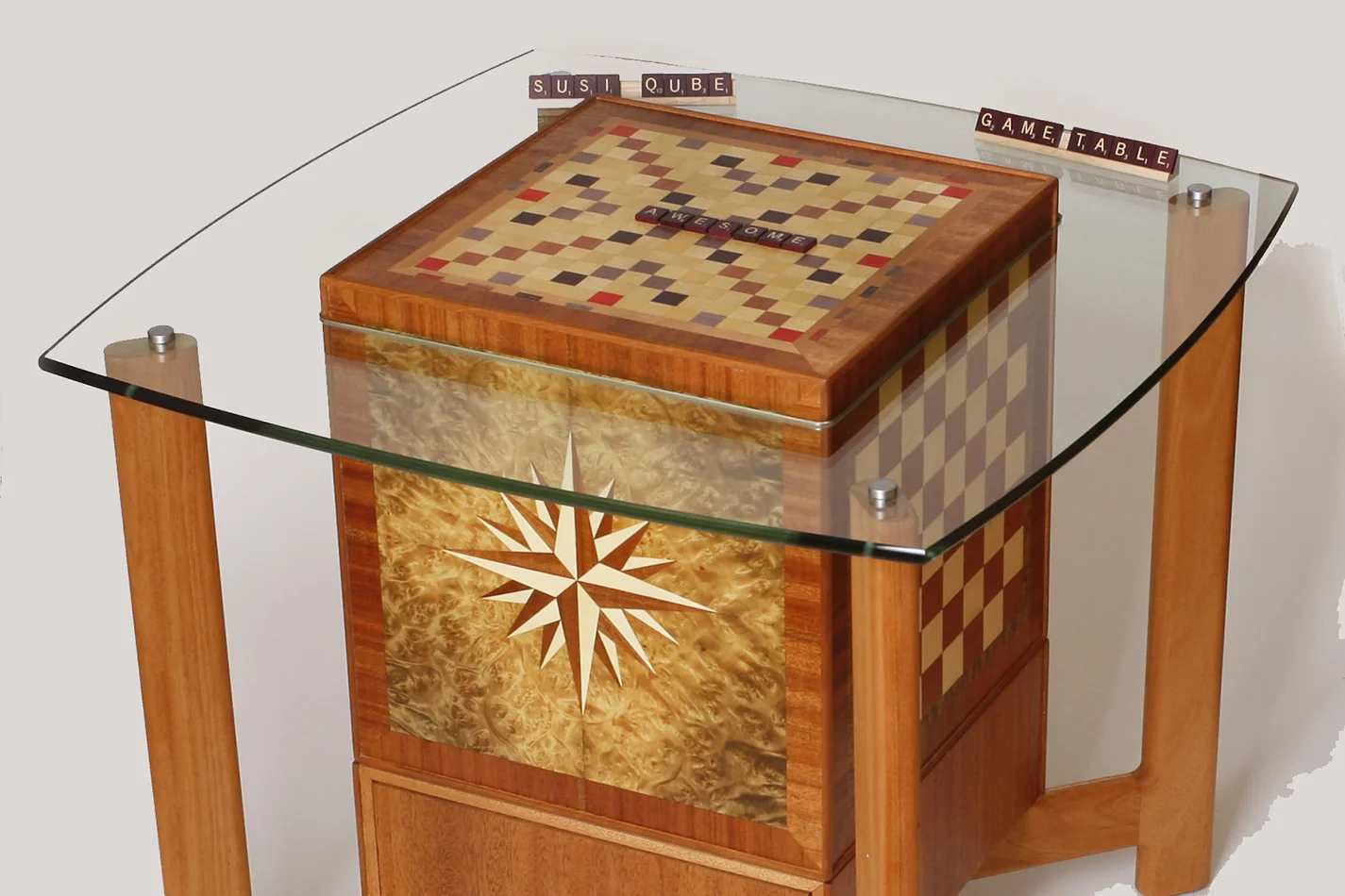 Game Cube Table for Scrabble