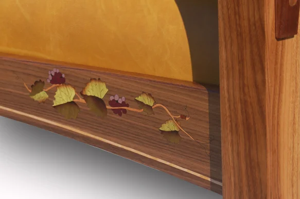 Morris Bench - Stretcher Detail