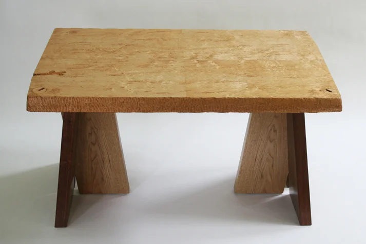 Slab Desk - Front View