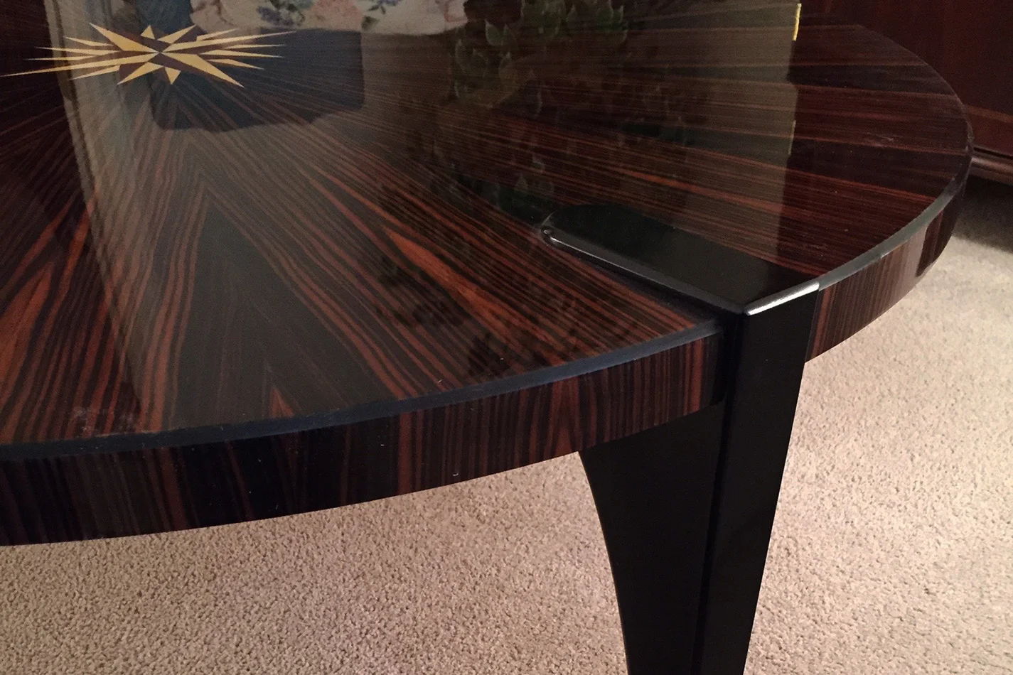 Steve's Coffee Table - Edge Detail
