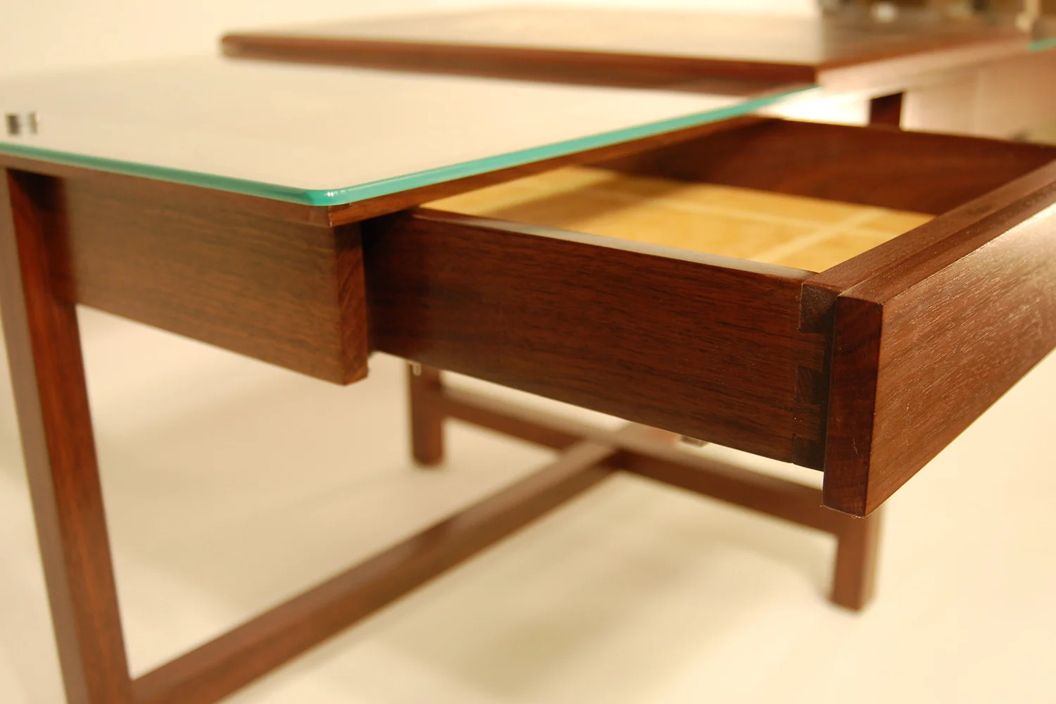 Shadowbox Coffee Table - Drawer Detail