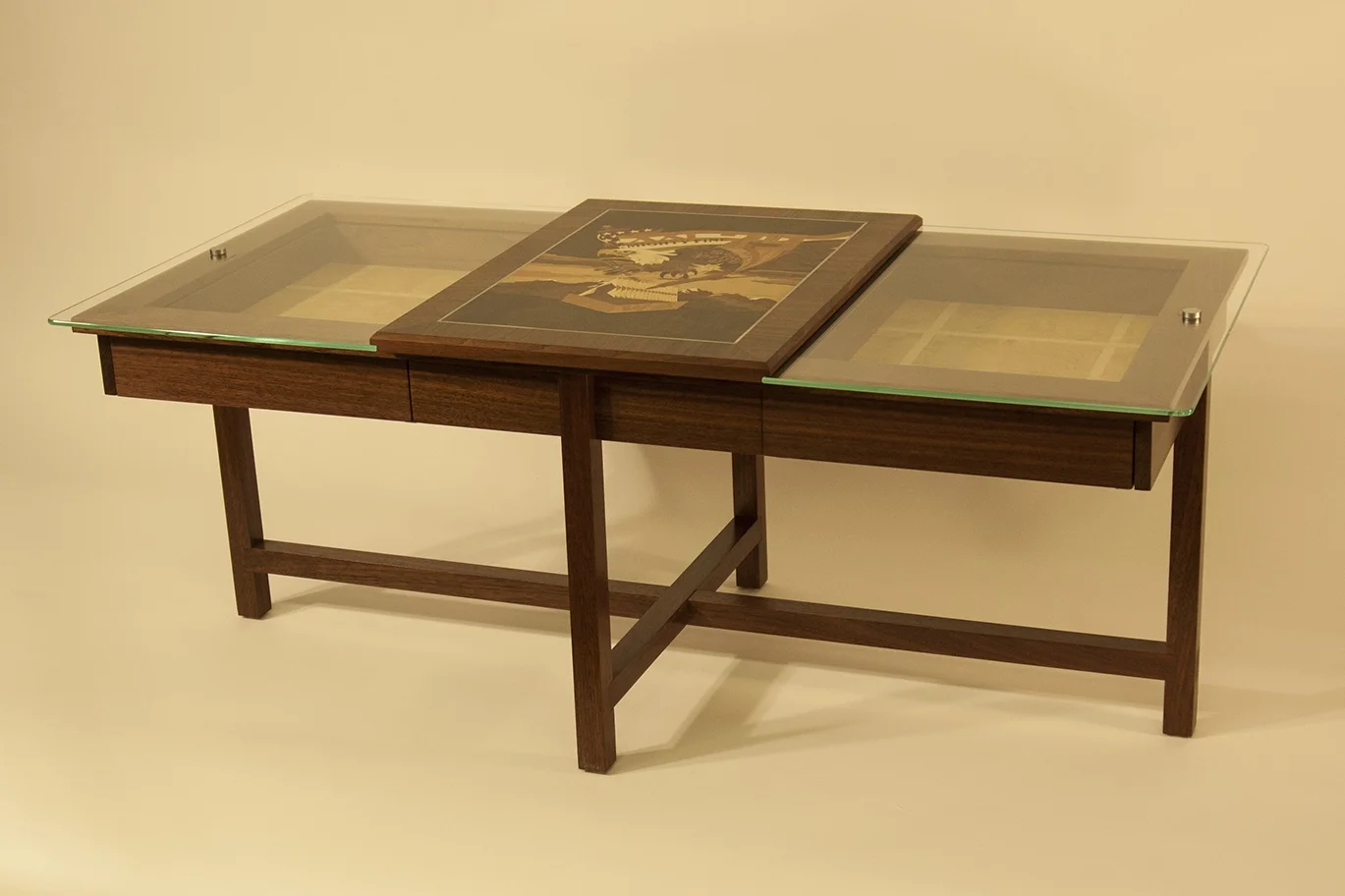 Shadowbox Coffee Table  - Front View