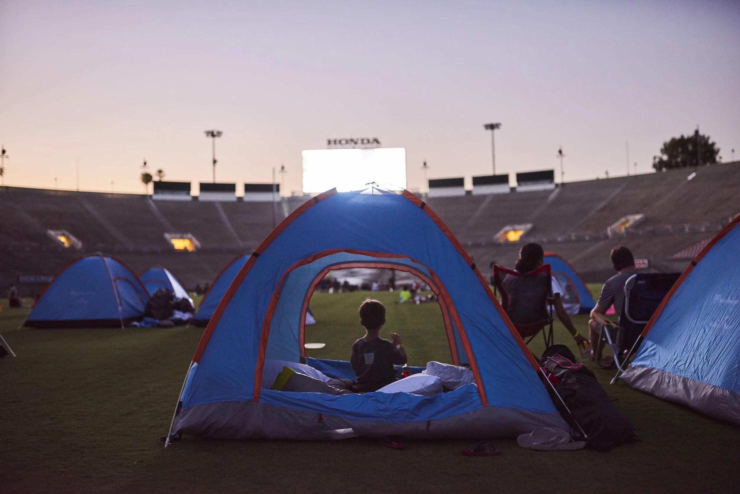 Rose Buds Camp Out