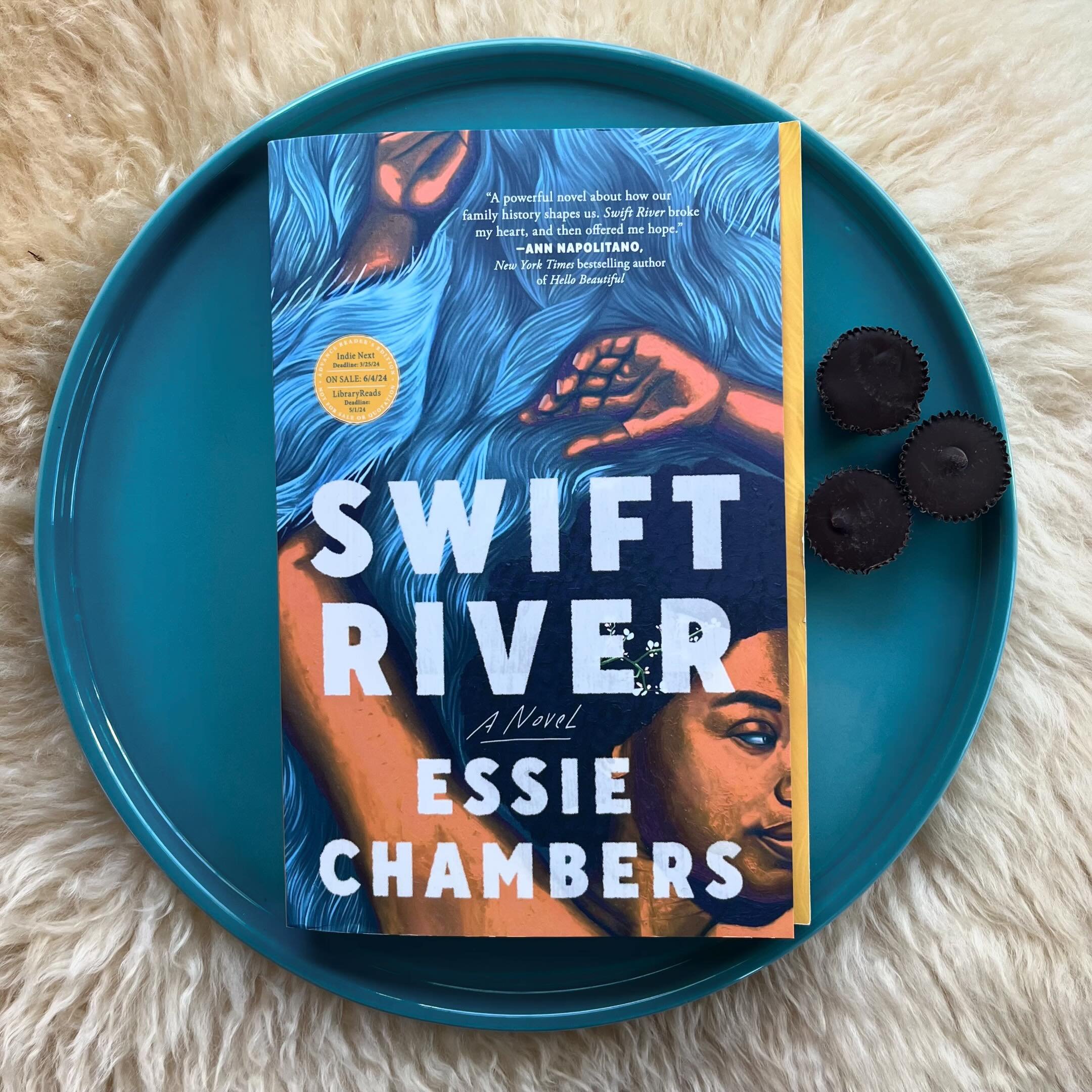 You are about to see this novel EVERYWHERE, and for damn good reason. Like @essiejchambers herself, SWIFT RIVER embodies compassion, making itself big enough to hold even the most painful elements of familial and American life. I promise you will fal