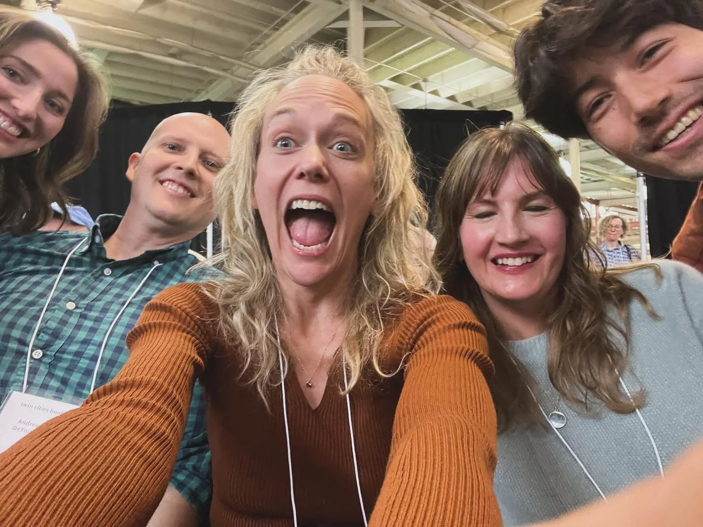 I&rsquo;m sorry but with what other (brilliant, funny) co-panelists at #twincitiesbookfestival could I have gotten so silly that at one point I turned to our (gracious, forbearing) moderator and asked, &ldquo;wait are these supposed to be literary re