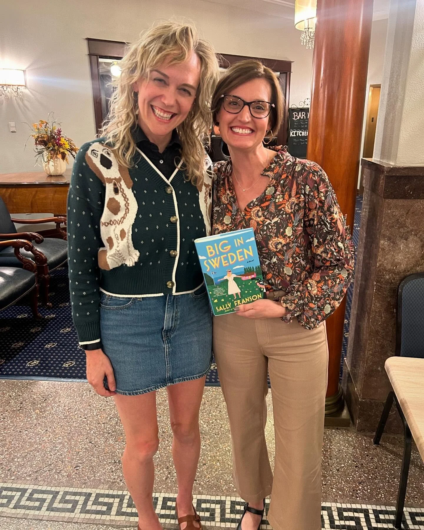 TY so so much to @dragonflybooks &amp; @hotelwinn for hosting such a special #biginsweden night &amp; never forget we are made for joy!