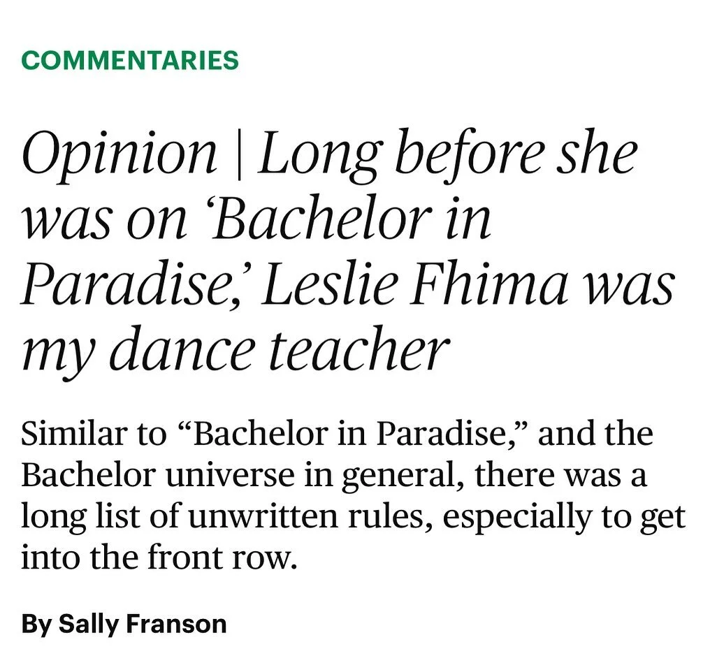 Coming to you live from the newspaper to talk about what REALLY matters in this divisive world. dance fitness and reality television. 🪩 💃🏼 📺 Link in bio!